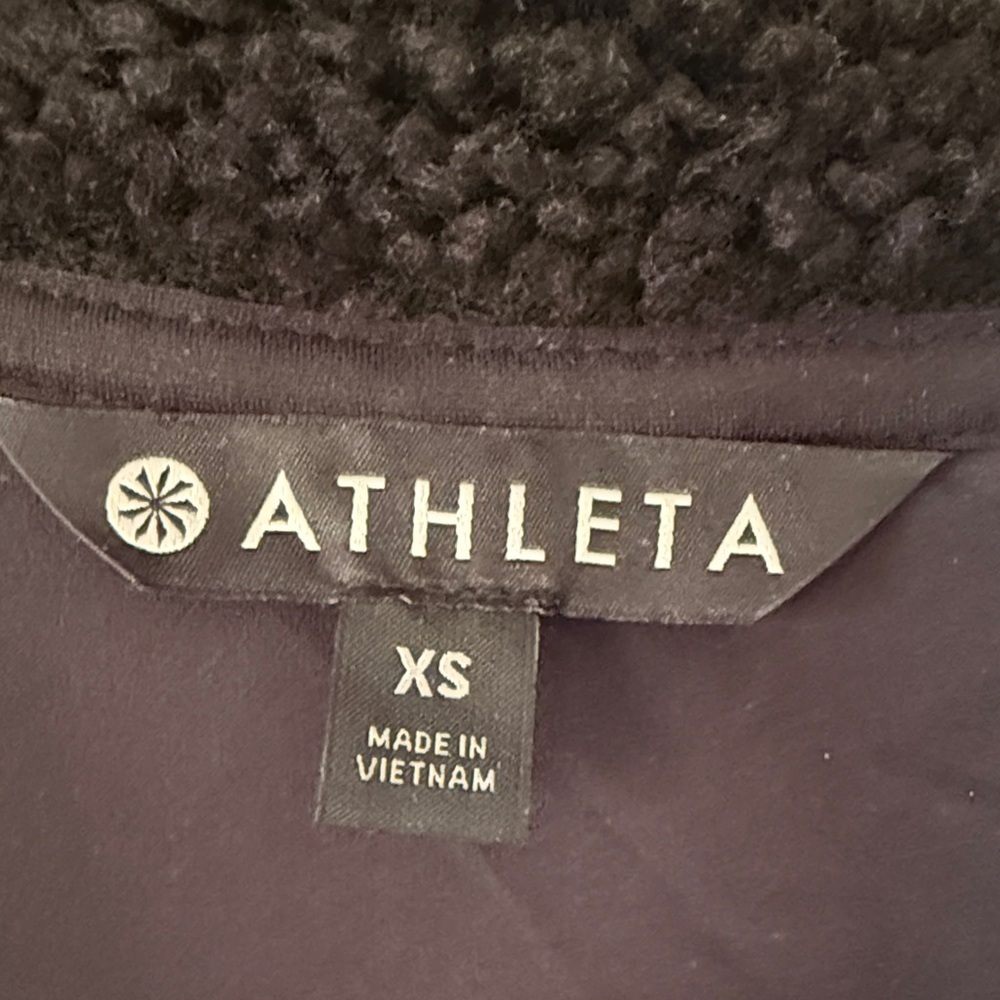 Athleta Range Sherpa Crop Jacket XS - Picture 7 of 16
